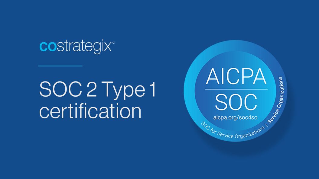 CoStrategix Achieves COC2 Type 1 Certification