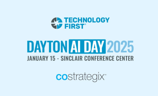 CoStrategix Sponsors Dayton AI Day - header image