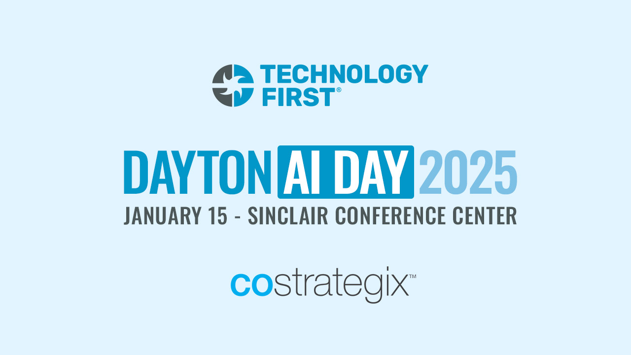 CoStrategix Sponsors Dayton AI Day - header image